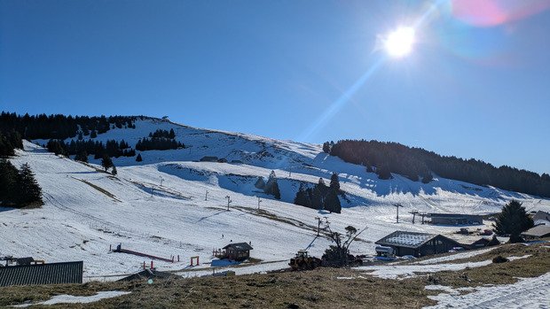 Ça tape à Semnoz-plage !