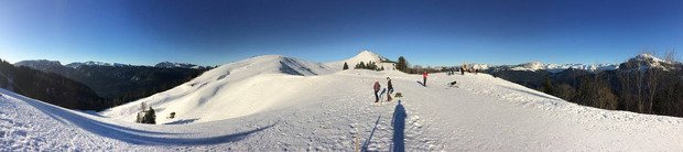 Chartreuse : temps magnifique, neige encore potable mais plus pour long.