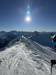 Opening day à La Plagne, pas mal du tout