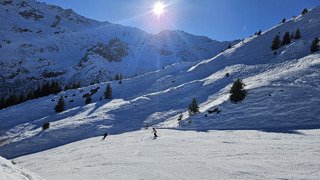 Neige douce pour le petit