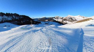 Belle matin&eacute;e carving au Grand Bo!