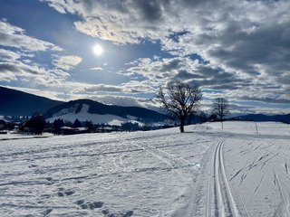 Neige parfaite pour du classique 