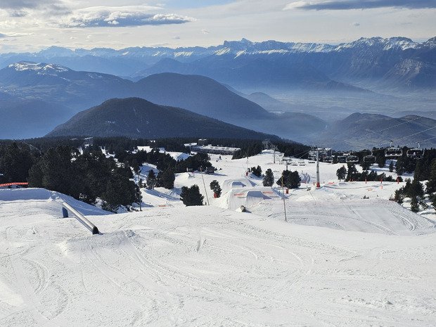 Chamrousse : plancha & Sunset snowpark
