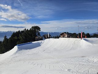 Chamrousse : plancha & Sunset snowpark