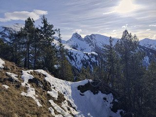 Les pr&eacute;alpes dans la tourmente