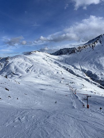 Ski express sous le vent