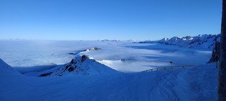 Les 7 Laux - Petit hiver en bas et bien d&eacute;gag&eacute; derri&egrave;re les oreilles en haut