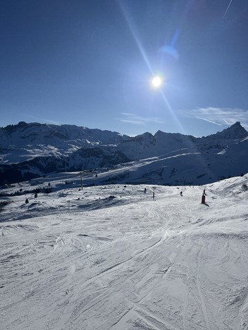 Ride a Courchevel en cette veille de No&euml;l
