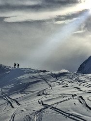 Sun&ColdPow ❄️👌et quelques sharks 🦈 