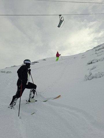 Sun&ColdPow ❄️👌et quelques sharks 🦈 