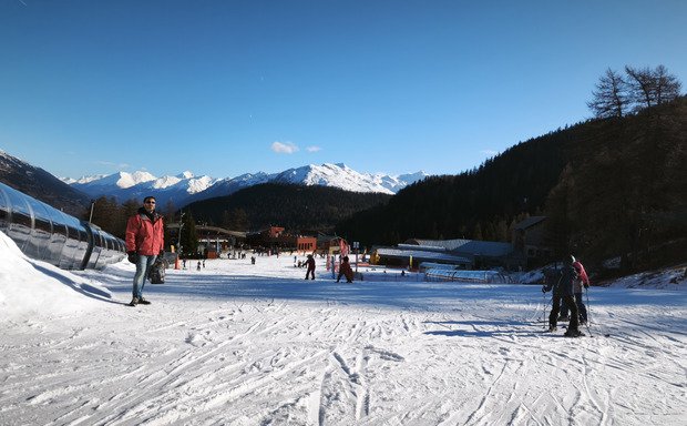 Carrelage double encollage au nord, bon au soleil
