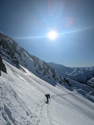 du ski conceptuel : col des crochues, br&egrave;che &agrave; B&eacute;rard, buet 