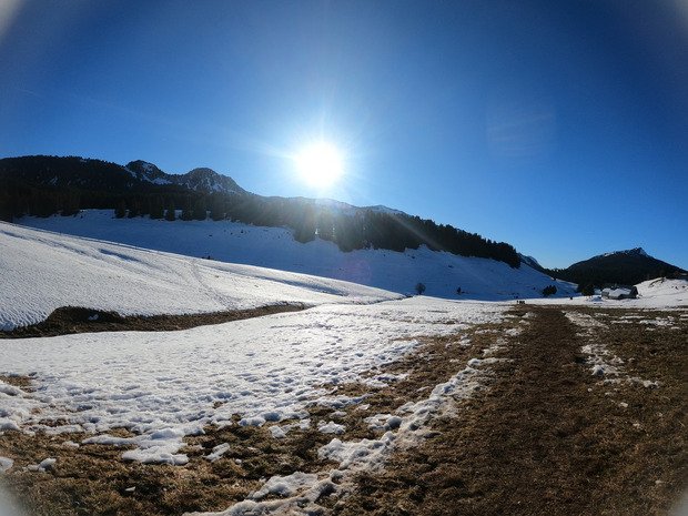 Raquettes on Ice aux gli&egrave;res