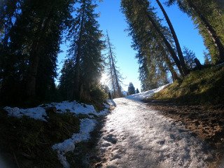 Raquettes on Ice aux gli&egrave;res