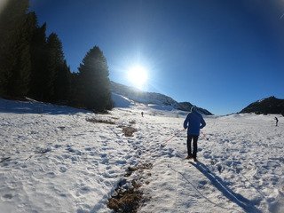 Raquettes on Ice aux gli&egrave;res
