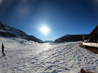 Raquettes on Ice aux gli&egrave;res