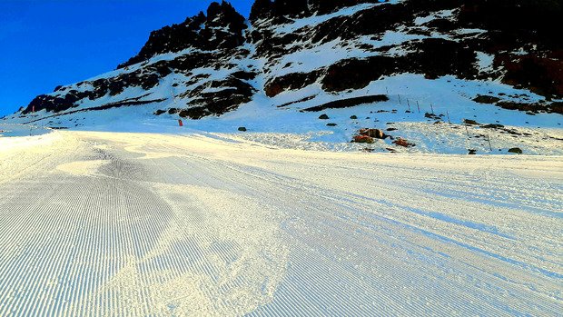 Le matin, le meilleur de la glisse