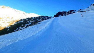 Le matin, le meilleur de la glisse