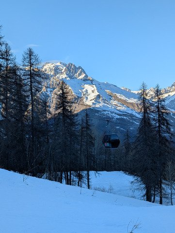 La bise de bonne ann&eacute;e 