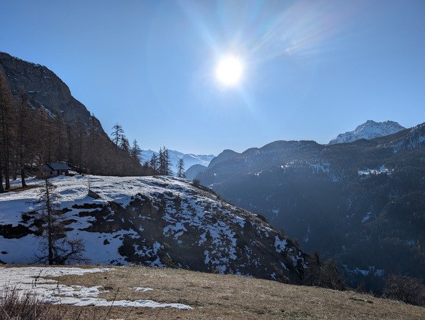 La bise de bonne ann&eacute;e 