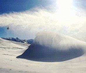 Vent de face et froid, &ccedil;a glisse bien !