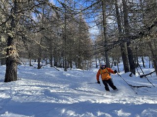 La poudreuse est toujours l&agrave; !