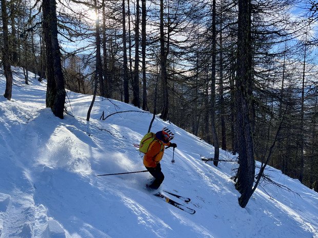 La poudreuse est toujours l&agrave; !