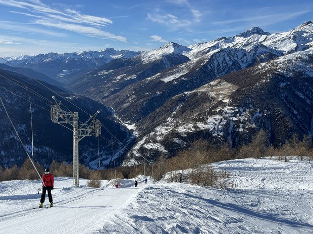 La poudreuse est toujours l&agrave; !