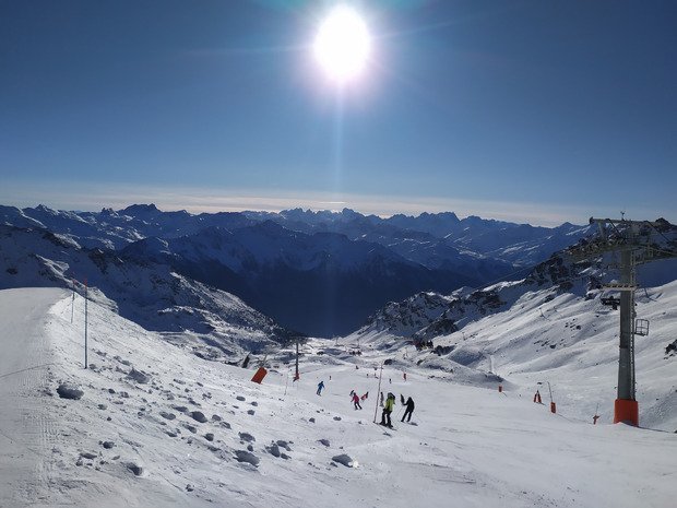 du soleil et du froid