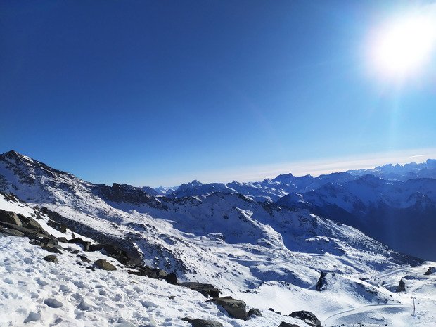 du soleil et du froid