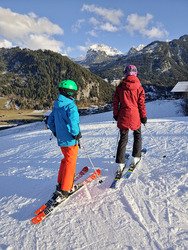 Une petite couche de neige fraiche appr&eacute;ciable