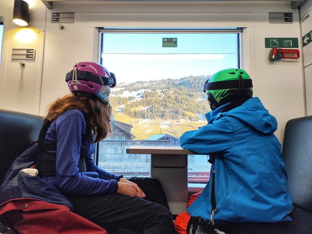 Une petite couche de neige fraiche appr&eacute;ciable