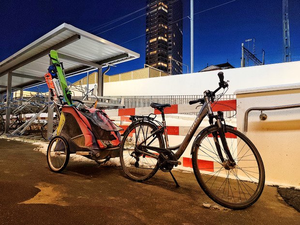 Une petite couche de neige fraiche appr&eacute;ciable