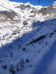 super ambiance dans le snowpark 