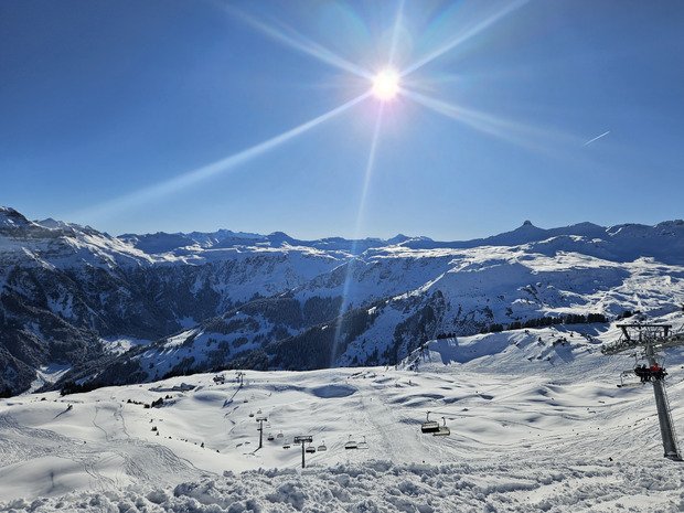 Flumserberg - beau temps, belle neige (si, si!)