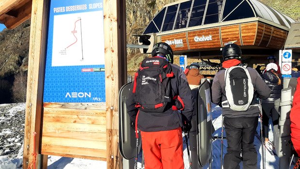 Du ski sans attente, bon ratio de glisse !