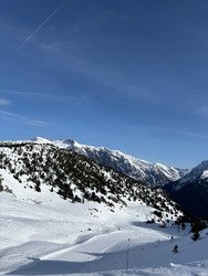 Beau temps belle neige &agrave; l'Alpe du Grand Serre
