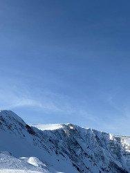 Beau temps belle neige &agrave; l'Alpe du Grand Serre