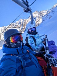 Journ&eacute;e glac&eacute;e aux Contamines 🧊🥶