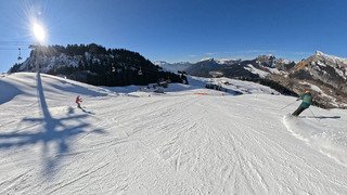 Une derni&egrave;re sur neige dure avant le retour de la fra&icirc;che 