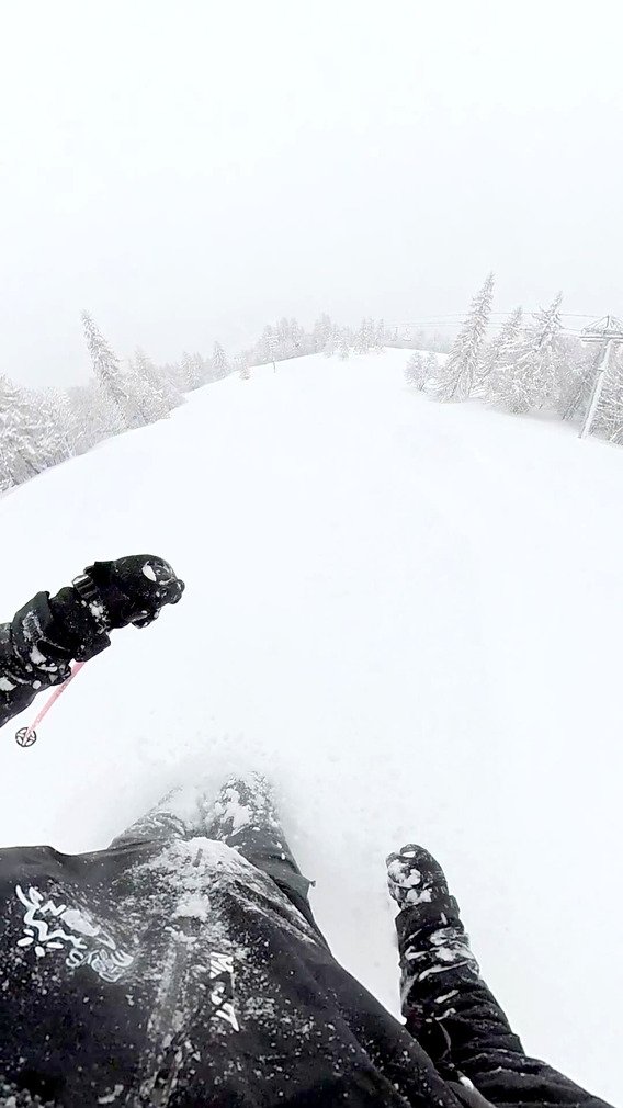 Poudreuse &agrave; Pelvoux-Vallouise