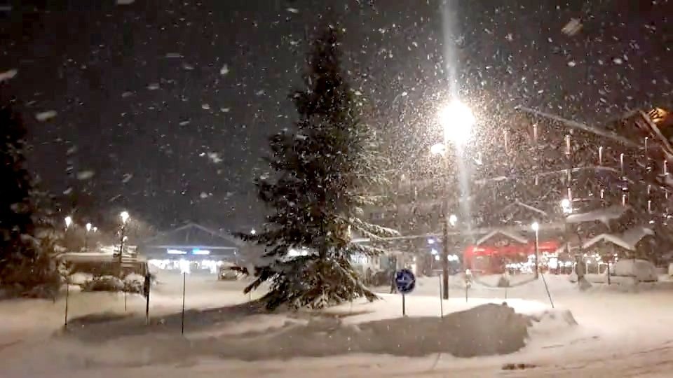 La neige fra&icirc;che arrive !