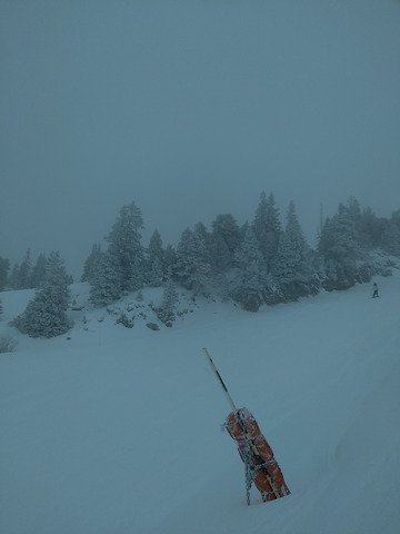 Le bonheur simple comme 25 cm de neige