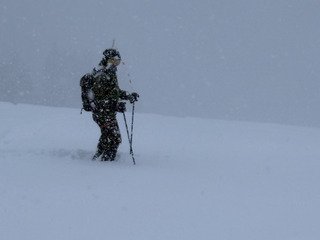 Et oui, ici Hosetlo, il neige..