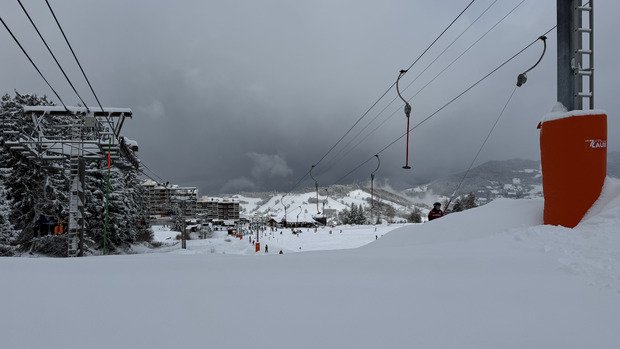 Et oui, ici Hosetlo, il neige..