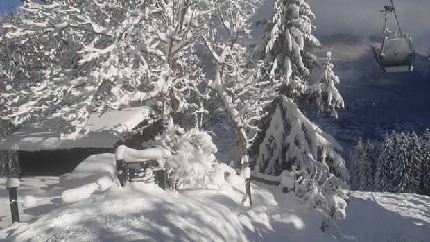 Belle couche aux Houches