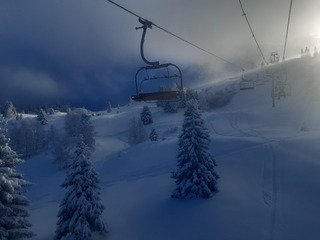 Belle couche aux Houches