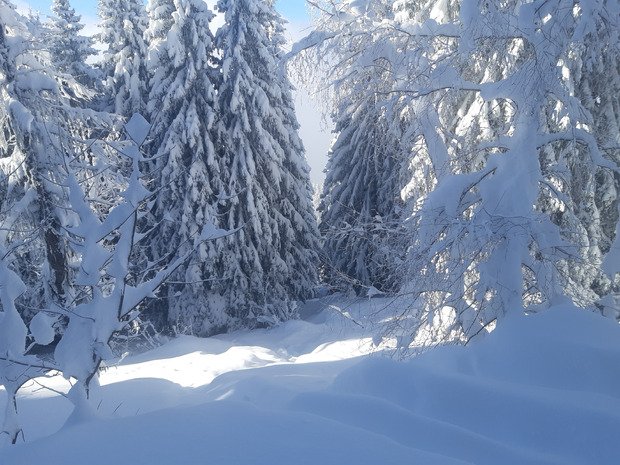 Belle couche aux Houches