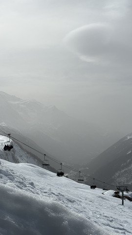 Sous le soleil et le siroco de Chamonix