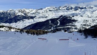 Super neige de piste Sur Risoul et Speed Master